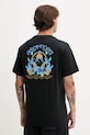 Odzież Converse t-shirt bawełniany 10027713.A01 czarny