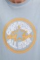 Converse tricou din bumbac 10027722.A03 albastru