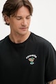Converse t-shirt bawełniany czarny 10027716.A01
