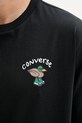 Converse t-shirt bawełniany 10027716.A01 czarny