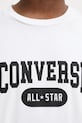 Bavlnené tričko Converse 10027730.A02 biela