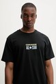 Converse t-shirt bawełniany czarny 10028551.A04