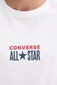 Converse tricou din bumbac 10028551.A08 alb