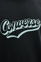 Bavlněné tričko Converse 10027994.A04 černá