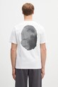 Odzież A Bathing Ape t-shirt bawełniany High Tone Bleach Big Ape Head 1L30110045 biały