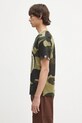 A Bathing Ape t-shirt in cotone Giant 1St Camo Shark 1L30109011 verde SS25