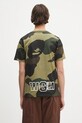 Abbigliamento A Bathing Ape t-shirt in cotone Giant 1St Camo Shark 1L30109011 verde