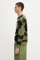Хлопковая кофта A Bathing Ape Giant 1St Camo By Bathing Ape Crewneck 1L30113011 зелёный SS25