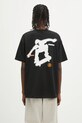 Odzież AAPE t-shirt bawełniany Fancy Main AAPTEM1567XXN czarny