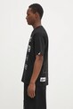 Bavlněné tričko AAPE Fancy Main AAPTEM1566XXN černá SS25