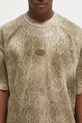 Памучна тениска AAPE Fancy Main бежов AAPTEM1569XXN