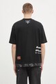 Дрехи Памучна тениска AAPE Fancy Main AAPTEM1565XXN черен