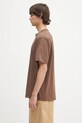 Βαμβακερό μπλουζάκι Gramicci Climbing Equipment Tee G5SU.T165 καφέ SS25