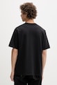 Ρούχα Gramicci t-shirt ανδρικό βαμβακερό One Point Logo Tee G4SU.T096 μαύρο