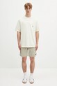Gramicci cotton t-shirt One Point Tee Pigment Dyed G304.OGJ.PG beige