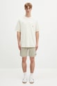 Gramicci cotton t-shirt One Point Tee Pigment Dyed G304.OGJ.PG beige