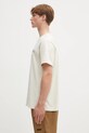 Fjallraven t-shirt bawełniany Fjällräven Heavy Classic T-shirt F12600232 beżowy SS25