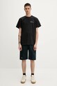 Fjallraven cotton t-shirt Fjällräven Heavy Classic T-shirt F12600232 black