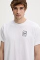 t-shirt bawełniany D26046.C336 biały