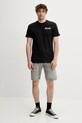 G-Star tricou din bumbac D26047.C336 negru SS25