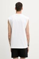 Odzież Helmut Lang t-shirt bawełniany EMBOSSED.TANK.ROUNDE P01HM502 biały