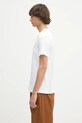 Хлопковая футболка Helmut Lang EMBOSSED.TEE.ROUNDED P01HM508 белый SS25
