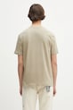 Odzież Helmut Lang t-shirt bawełniany EMBOSSED.TEE.ROUNDED P01HM508 zielony