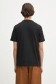Odzież Helmut Lang t-shirt bawełniany EMBOSSED.TEE.ROUNDED P01HM508 czarny