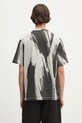 Одежда Хлопковая футболка Helmut Lang FEATHER.T.BRUSHSTROK P02HM505 серый