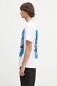 Хлопковая футболка Helmut Lang SCRIBBLE.T2.MAL.LT. P02HM509 белый SS25