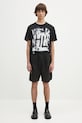 Helmut Lang t-shirt bawełniany SCRIBBLE.T4.MAL.LT. P02HM511 czarny