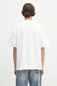 Ρούχα Βαμβακερό μπλουζάκι KSUBI stamp ekcess pocket MSP25TE039 λευκό