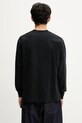 Одежда Хлопковый лонгслив Human Made HM29CS021 чёрный