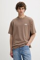 Îmbrăcăminte The Ragged Priest tricou din bumbac RPSS252053JS maro