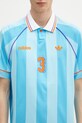 adidas Originals polo Jcquard Jersey niebieski KD2308