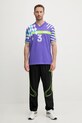 adidas Originals t-shirt Nuwave90Sjersey KD4867 fioletowy AW25