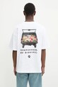 Flowers for Society cotton t-shirt Flower Trunk Shirt relaxed white FFSAPP128