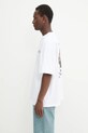 Flowers for Society t-shirt bawełniany Flower Trunk Shirt FFSAPP128 biały SS25