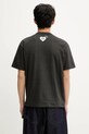 Odzież Human Made t-shirt bawełniany HM29TE006 czarny