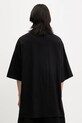 Одежда Хлопковая футболка Rick Owens DRKSHDW Knitted - Tommy T 221675 CM01E1675.CHJG чёрный