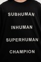 Хлопковая футболка Rick Owens DRKSHDW Knitted - Tommy T 221675 чёрный CM01E1675.CHJG
