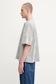 Bavlněné tričko 1017 ALYX 9SM Oversized garment dye AAMTS0477FA01 šedá SS25