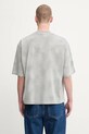 Odzież 1017 ALYX 9SM t-shirt bawełniany Oversized garment dye AAMTS0477FA01 szary