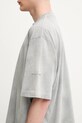 1017 ALYX 9SM t-shirt bawełniany Oversized garment dye szary AAMTS0477FA01
