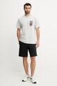 Rip Curl t-shirt bawełniany 0OBMTE szary SS25