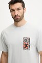 Rip Curl t-shirt bawełniany szary 0OBMTE