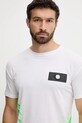 PLEIN SPORT t-shirt bawełniany biały PS25MTS02