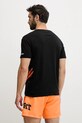 Odzież PLEIN SPORT t-shirt bawełniany PS25MTS02 czarny