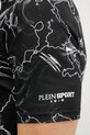 PLEIN SPORT t-shirt bawełniany PS25MTS06 czarny