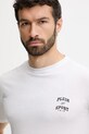 Îmbrăcăminte PLEIN SPORT tricou din bumbac PS25MTS08 alb